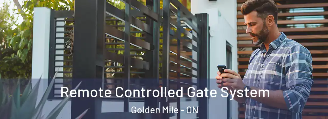  Remote Controlled Gate System Golden Mile - ON