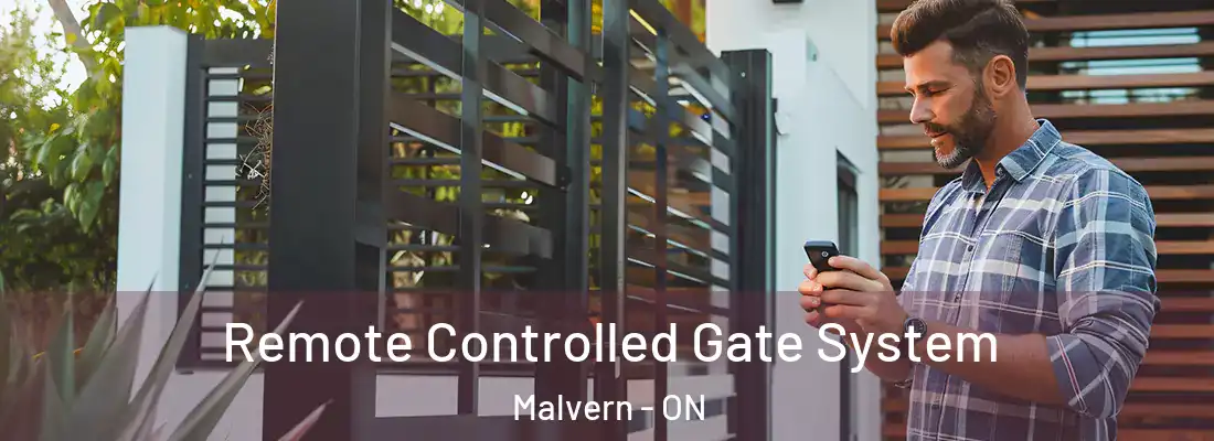  Remote Controlled Gate System Malvern - ON