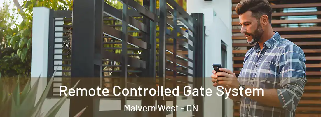  Remote Controlled Gate System Malvern West - ON