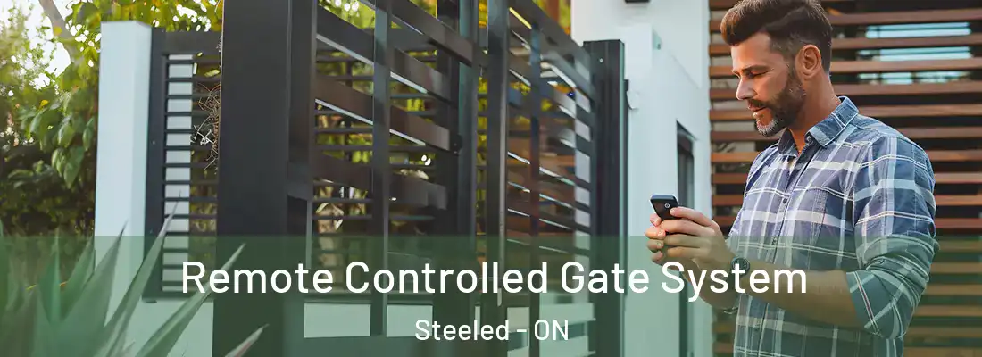  Remote Controlled Gate System Steeled - ON