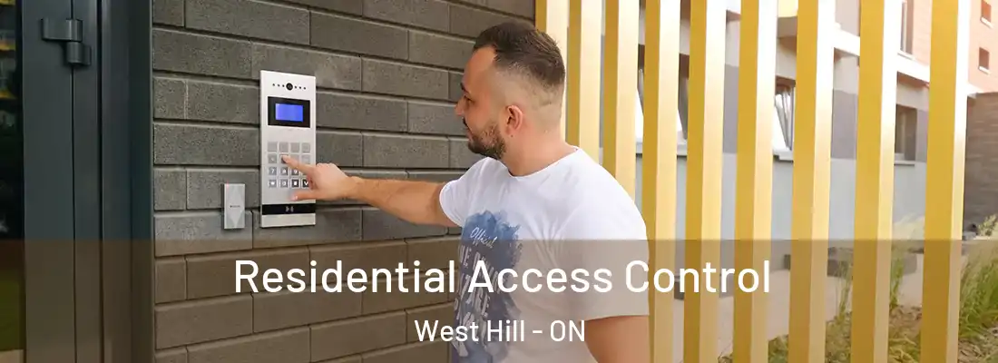  Residential Access Control West Hill - ON
