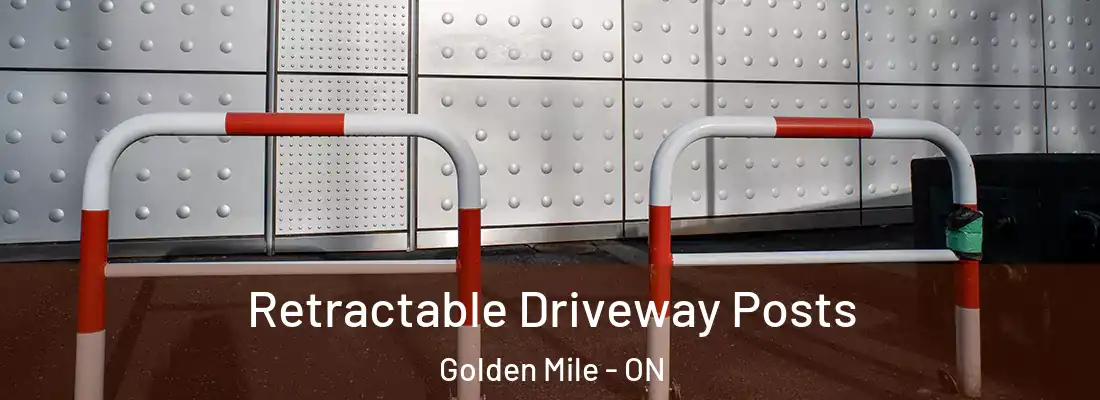 Retractable Driveway Posts Golden Mile - ON