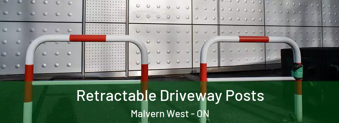  Retractable Driveway Posts Malvern West - ON