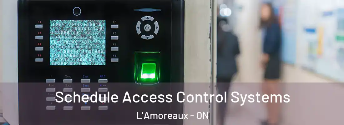  Schedule Access Control Systems L'Amoreaux - ON