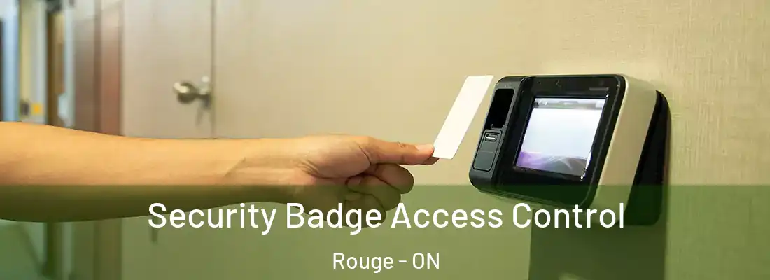  Security Badge Access Control Rouge - ON