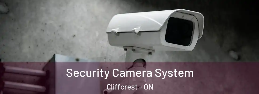  Security Camera System Cliffcrest - ON