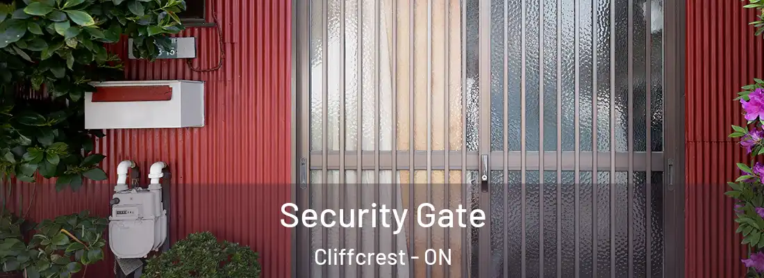  Security Gate Cliffcrest - ON