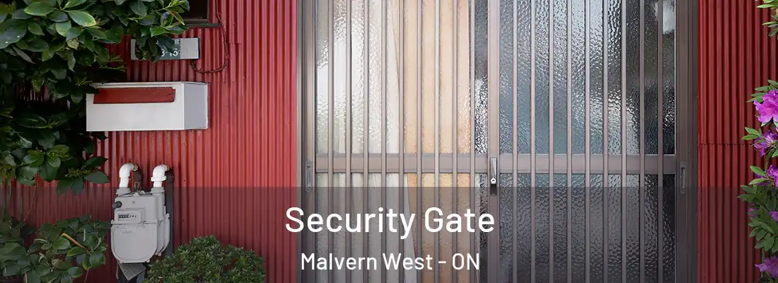  Security Gate Malvern West - ON