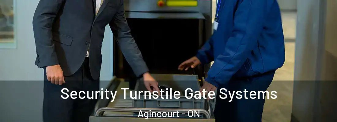  Security Turnstile Gate Systems Agincourt - ON