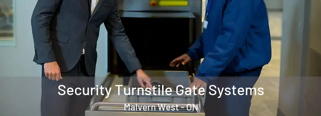  Security Turnstile Gate Systems Malvern West - ON