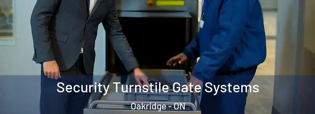  Security Turnstile Gate Systems Oakridge - ON