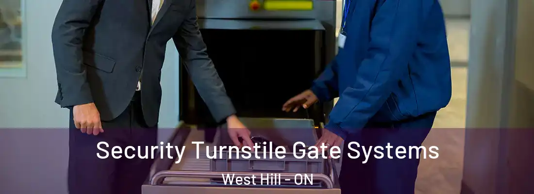  Security Turnstile Gate Systems West Hill - ON