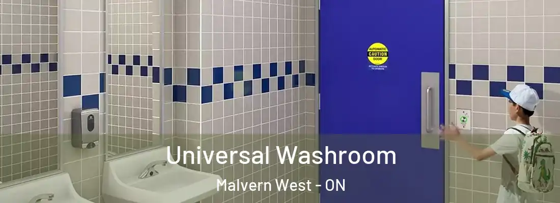  Universal Washroom Malvern West - ON