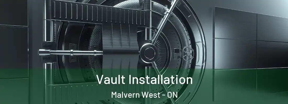  Vault Installation Malvern West - ON