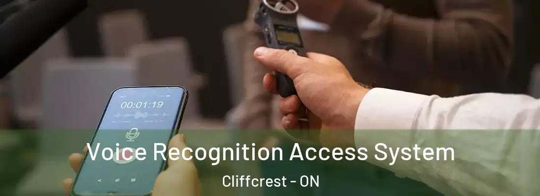  Voice Recognition Access System Cliffcrest - ON