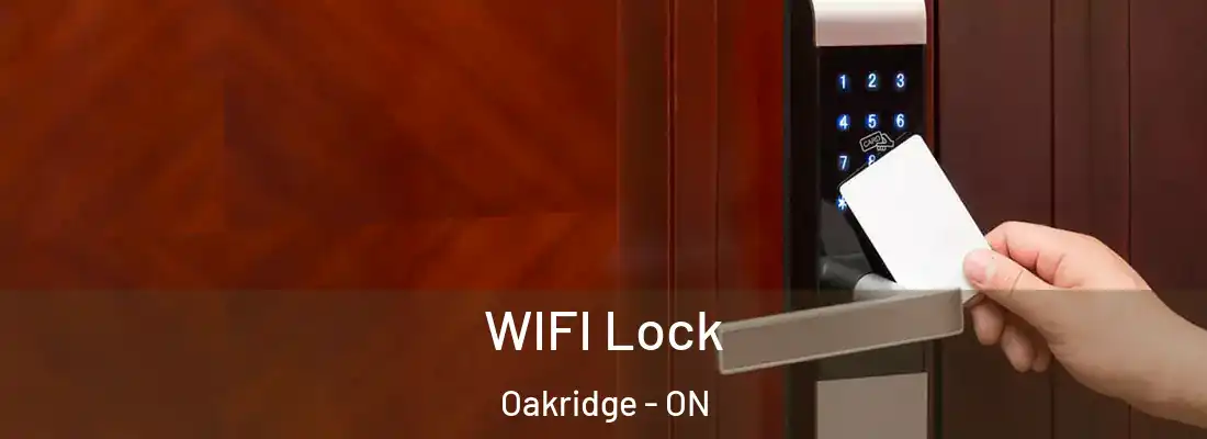  WIFI Lock Oakridge - ON