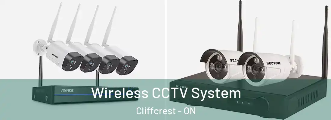  Wireless CCTV System Cliffcrest - ON