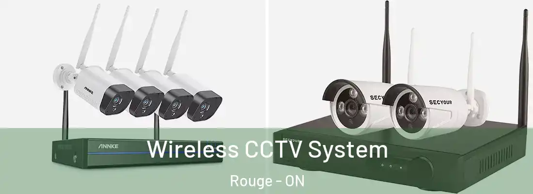  Wireless CCTV System Rouge - ON