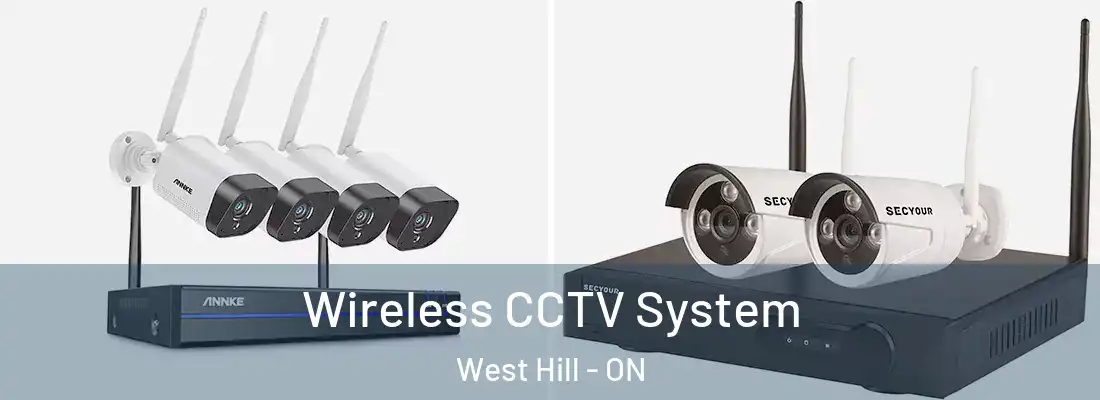  Wireless CCTV System West Hill - ON